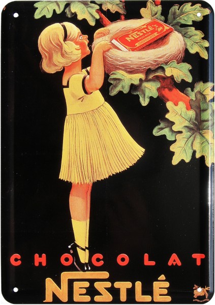 Postkarte "Nestle Schokolade"