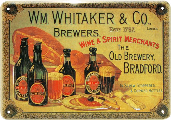 Postkarte " Whitaker & Co Beer "