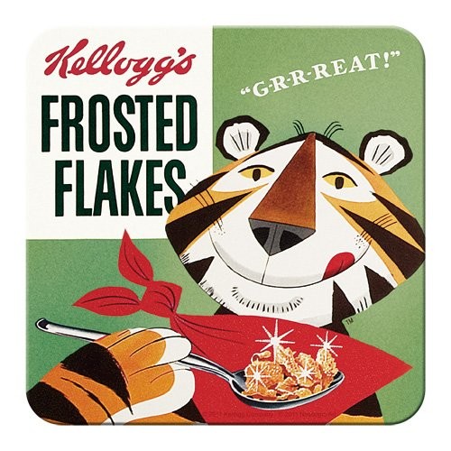 Untersetzer einzeln " Kellogg's Frosted Flakes Tony Tiger "