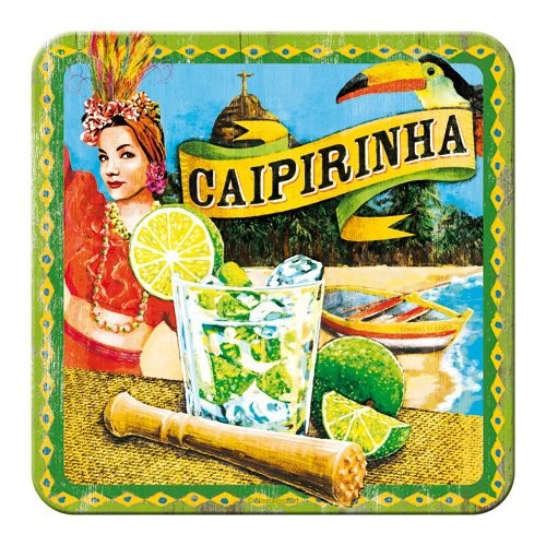 Untersetzer einzeln " Chocktail Caipirinha "