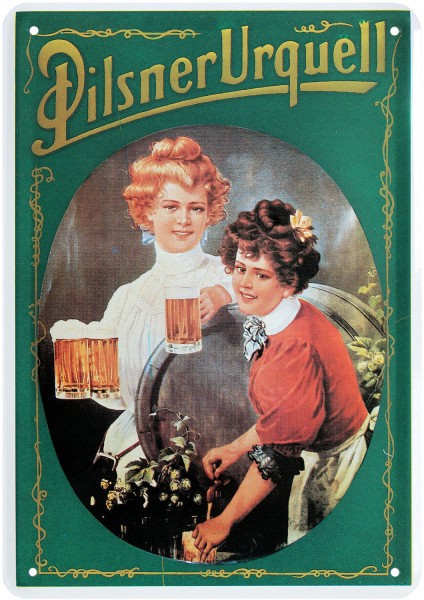 Postkarte "Pilsner Urquell"